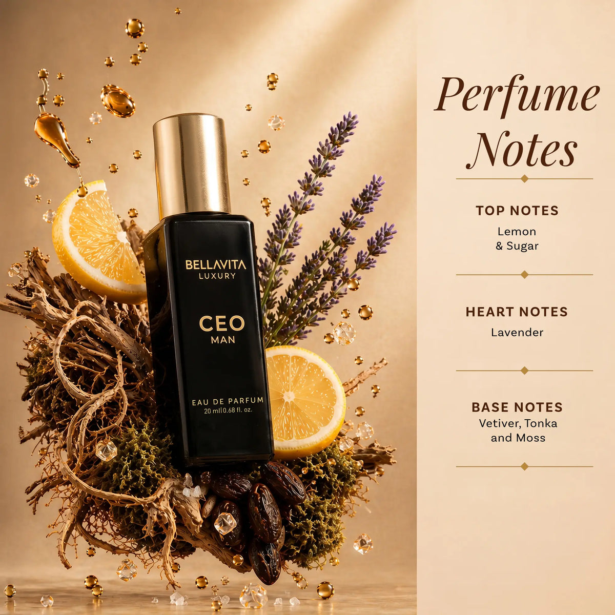 Set de Perfumes Bellavita para Hombre