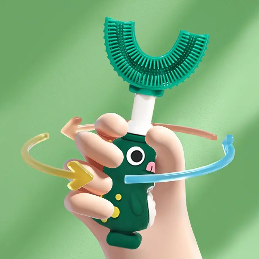 Cepillo Dental Infantil de Silicona (2-7 años)