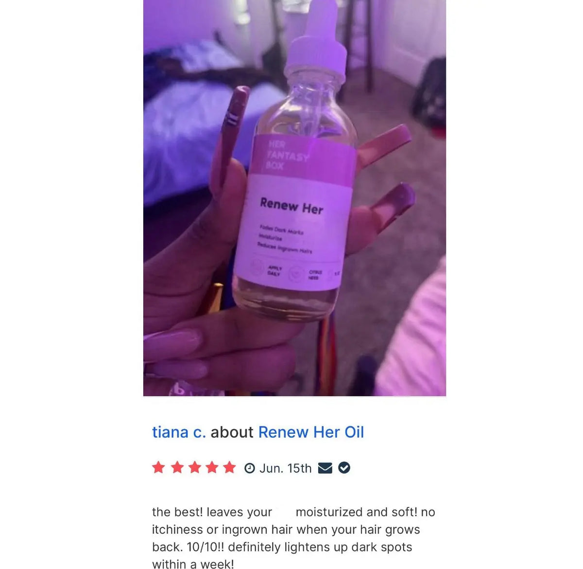 Renew Her Glow Oil