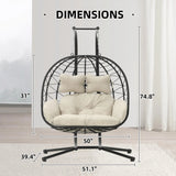 Silla Colgante Doble Riwengo
