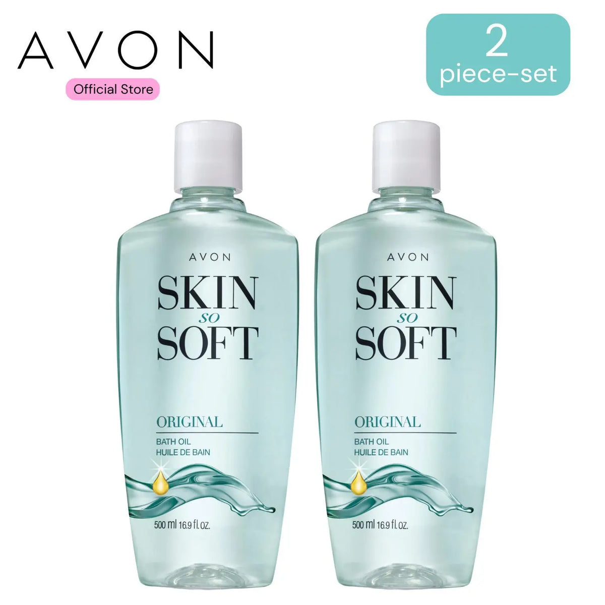 2-Pack Skin so Soft Original Bath Oil
