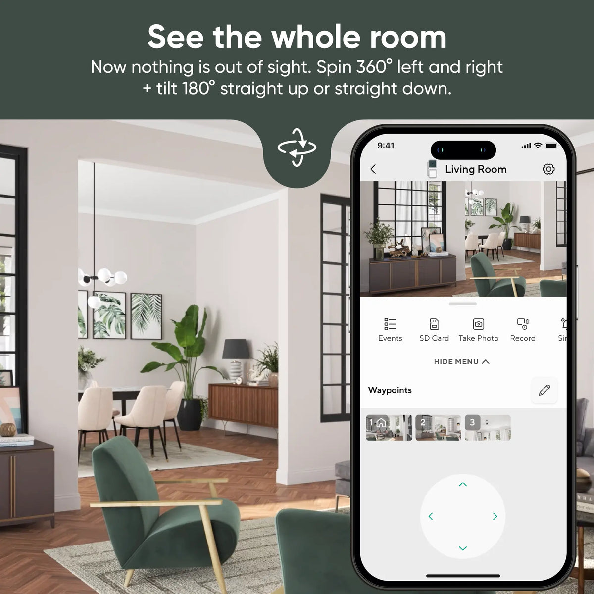 Cámara de seguridad Wyze Cam Pan V3