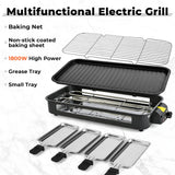 Parrilla eléctrica 2 en 1 Pukomc