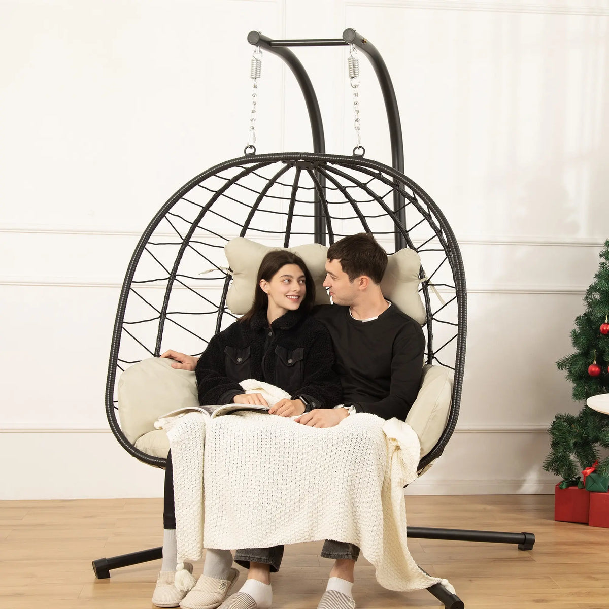 Silla Colgante Doble Riwengo