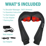 Masajeador Shiatsu de Cuello y Espalda
