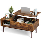 Mesa de Centro con Compartimento Oculto