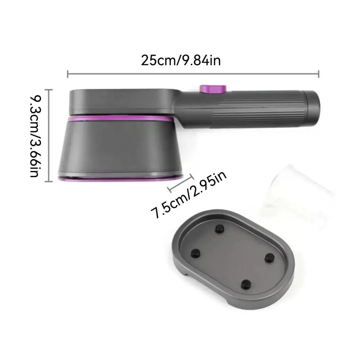 Plancha de Vapor Portátil 2 en 1