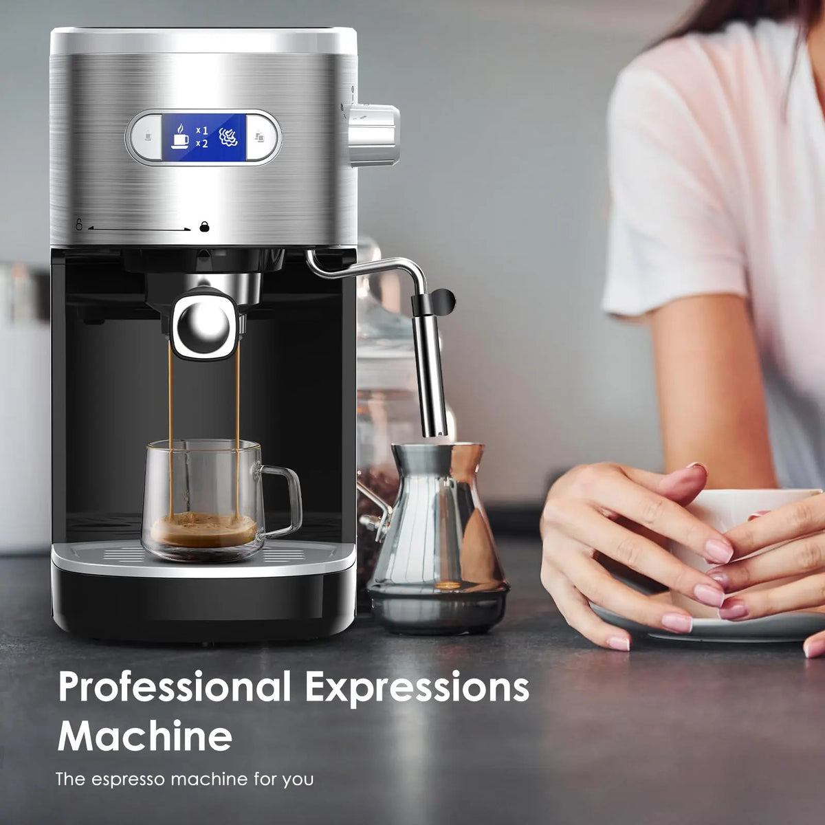 Cafetera Espresso COWSAR 20 Bar