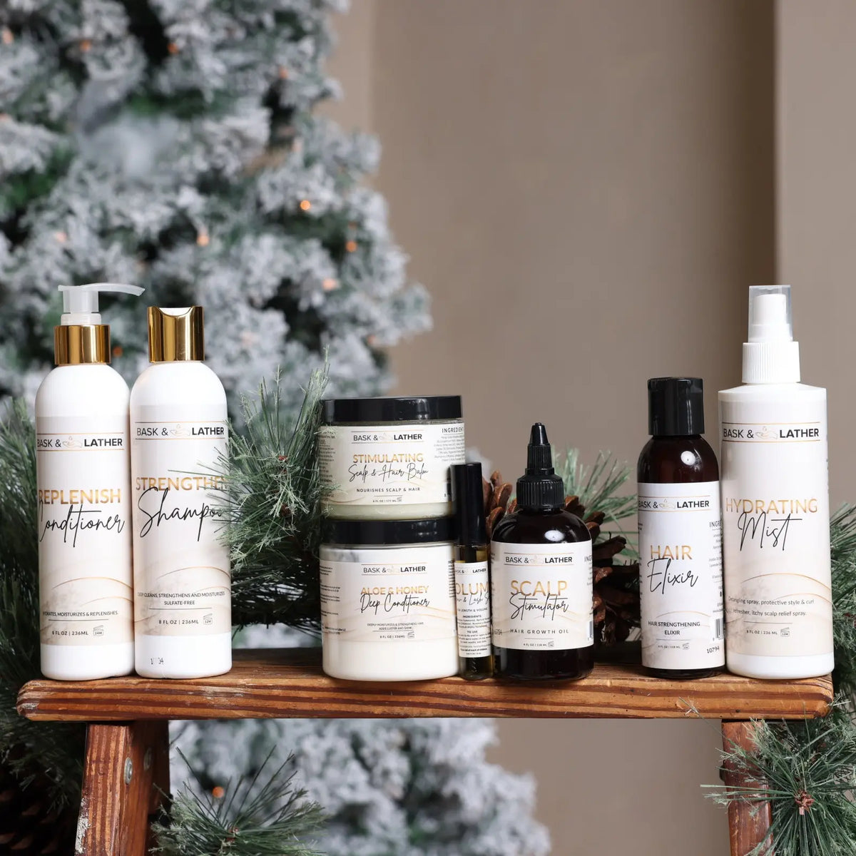 Bask & Lather Hair Care Bundle