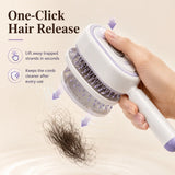 Cepillo Masajeador Eléctrico con Spray para Cabello