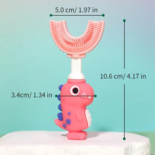 Cepillo Dental Infantil de Silicona (2-7 años)