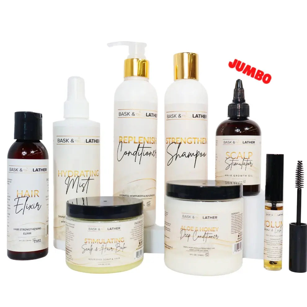 Bask & Lather Hair Care Bundle