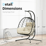 Silla Colgante Doble Riwengo