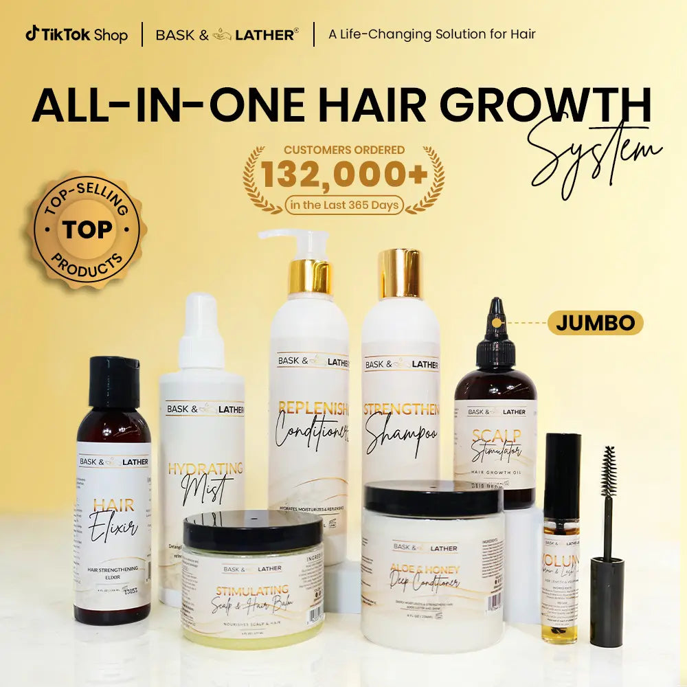 Bask & Lather Hair Care Bundle