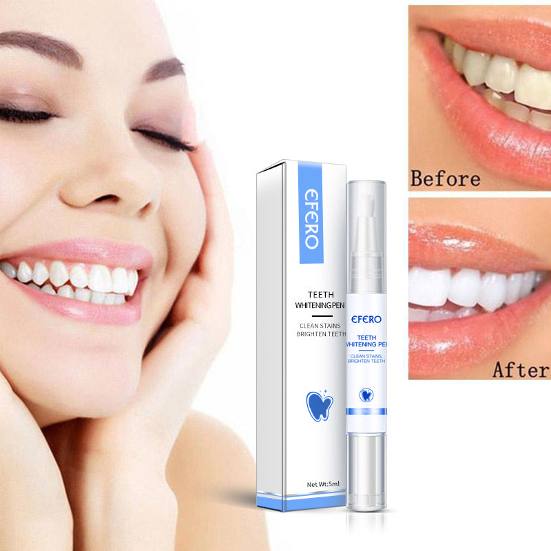 Pluma Blanqueadora Dental MySmile — Retoque Rápido