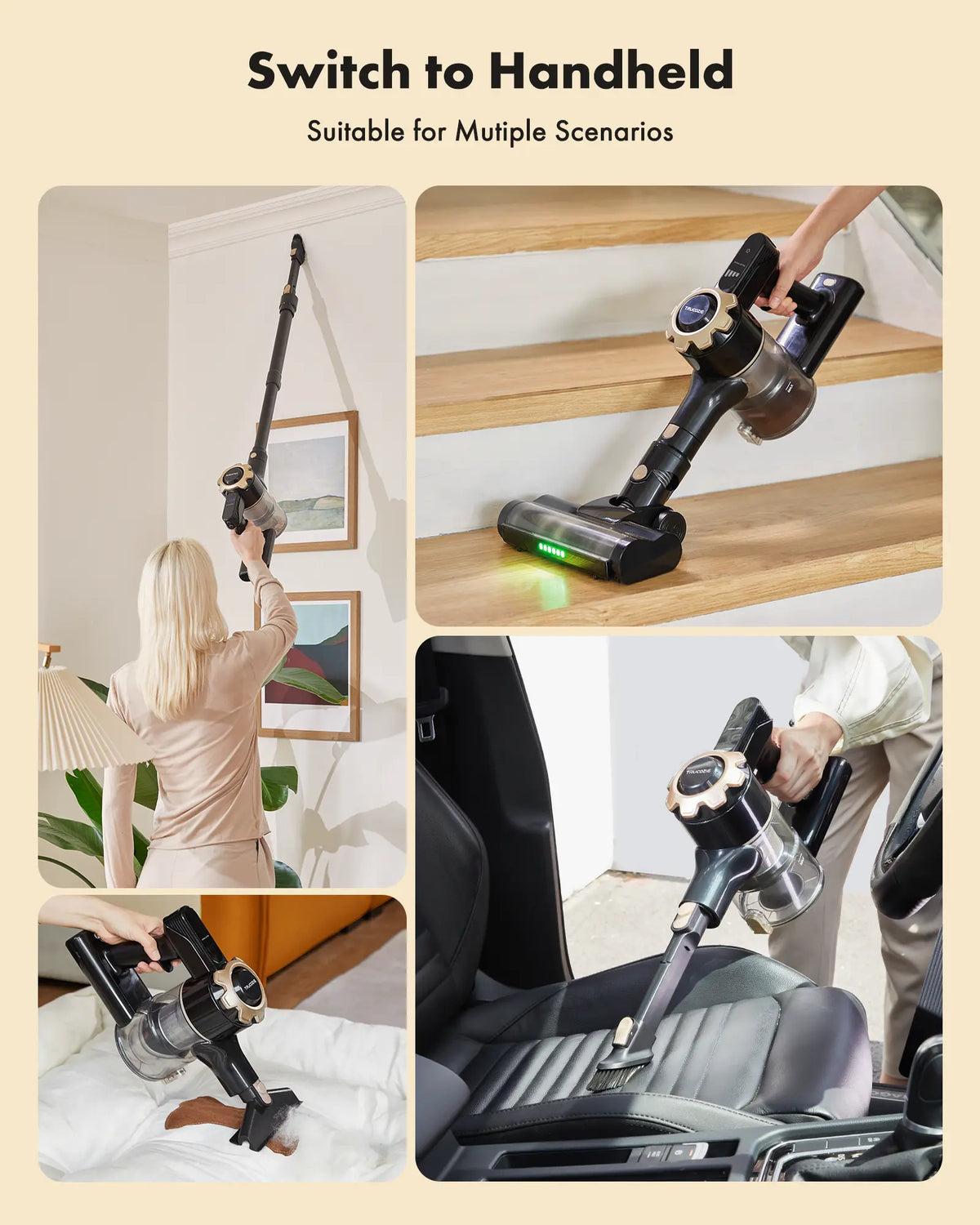 Aspiradora Inalámbrica Trucozie T350