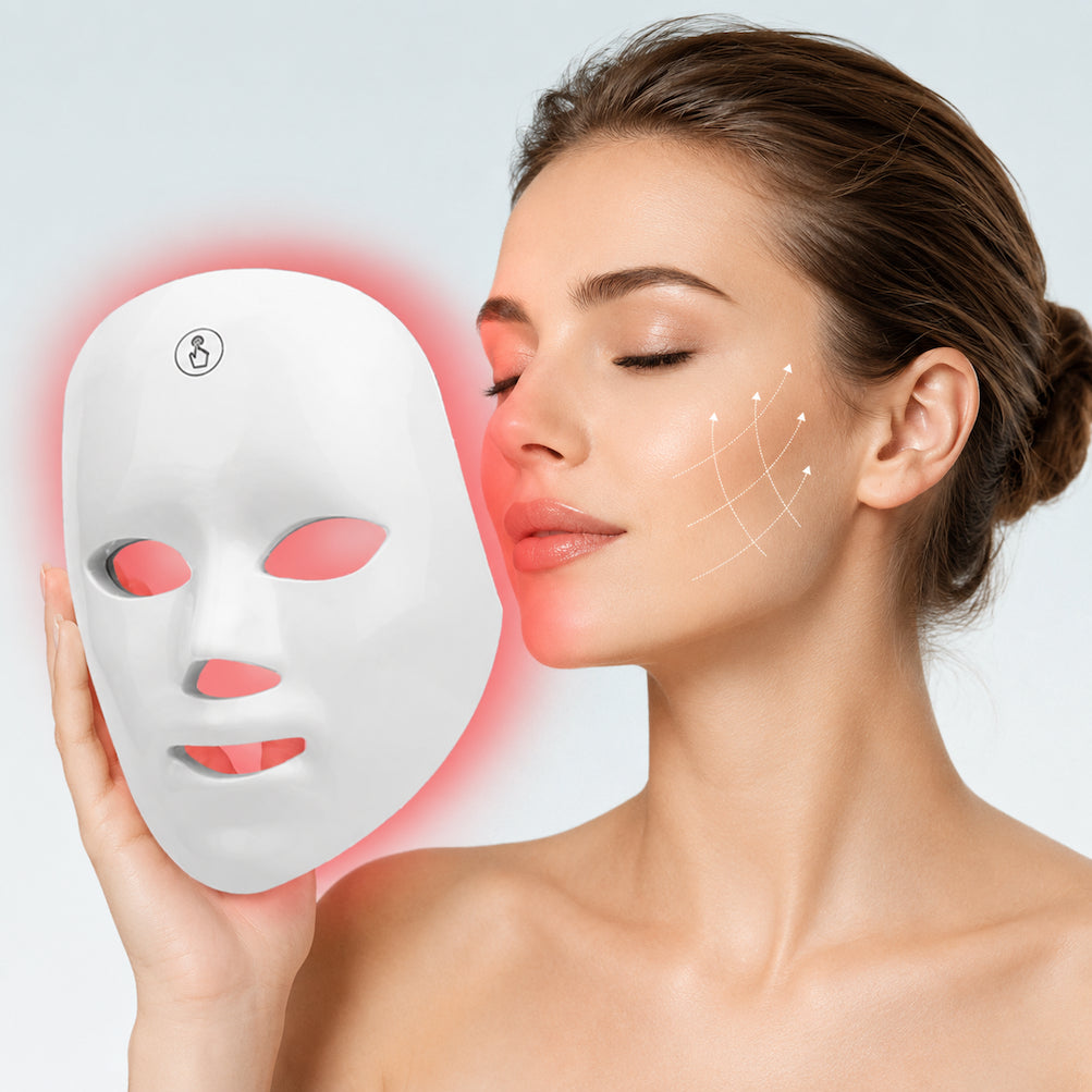 Mascarilla LED Facial Luz Roja
