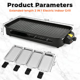 Parrilla eléctrica 2 en 1 Pukomc