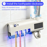 Portacepillos Inteligente con Dispensador
