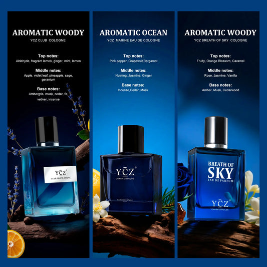Set de Perfumes para Caballero — 3 Piezas