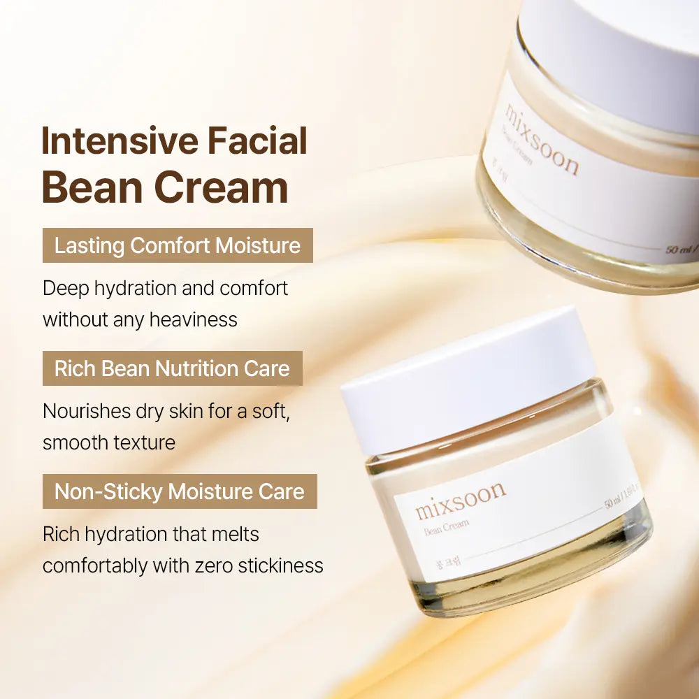 [Mixsoon Official] Hydration Full Care Set | Bean + Centella + Hyaluronic Acid + Soybean Milk | 6-Step Daily Glass Skin Routine | Vegan-Certified Korean Skincare Set
