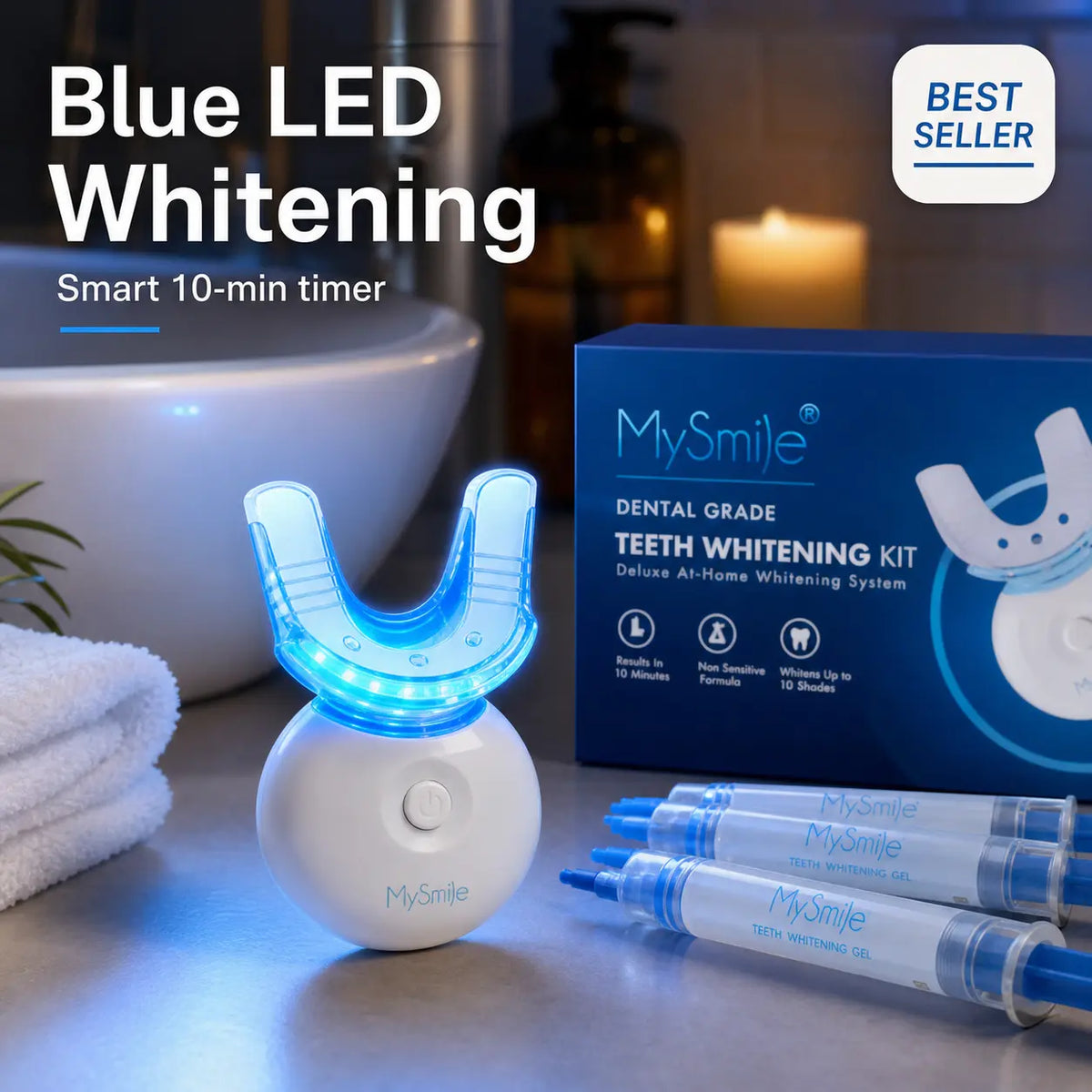 Kit Blanqueador Dental Dorsay LED