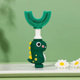 Cepillo Dental Infantil de Silicona (2-7 años)