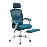 Silla Ergonómica de Oficina con Reposapiés