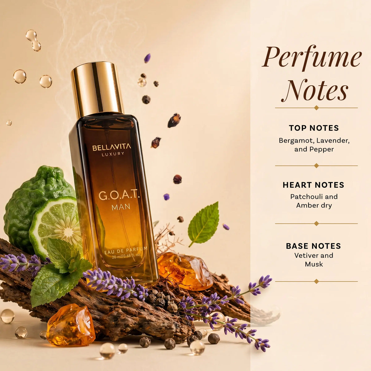 Set de Perfumes Bellavita para Hombre