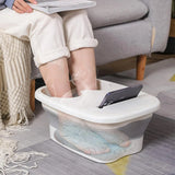 Portable Foot Bath Basin, Collapsible Foot Bath, 1 Count Foldable Massage Foot Bath Tub with Phone Holder, Foot Spa Basin for Home Use, Home Essentials, Mom Birthday Gifts