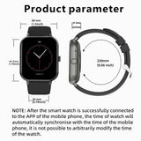 1.83-Inch Touchscreen Wireless Smart Watch, Digital Fitness Watch with Call Function & 100+ Sports Modes, Waterproof Smartwatch #GLOBAL PICKS