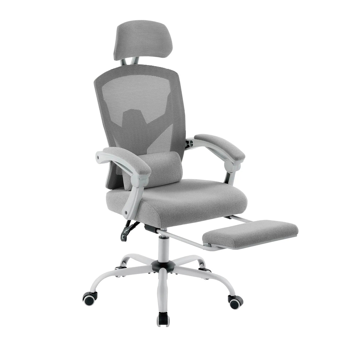 Silla Ergonómica de Oficina con Reposapiés