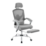 Silla Ergonómica de Oficina con Reposapiés