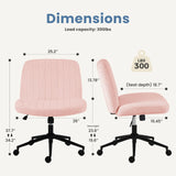 Silla de Oficina sin Brazos Criss Cross