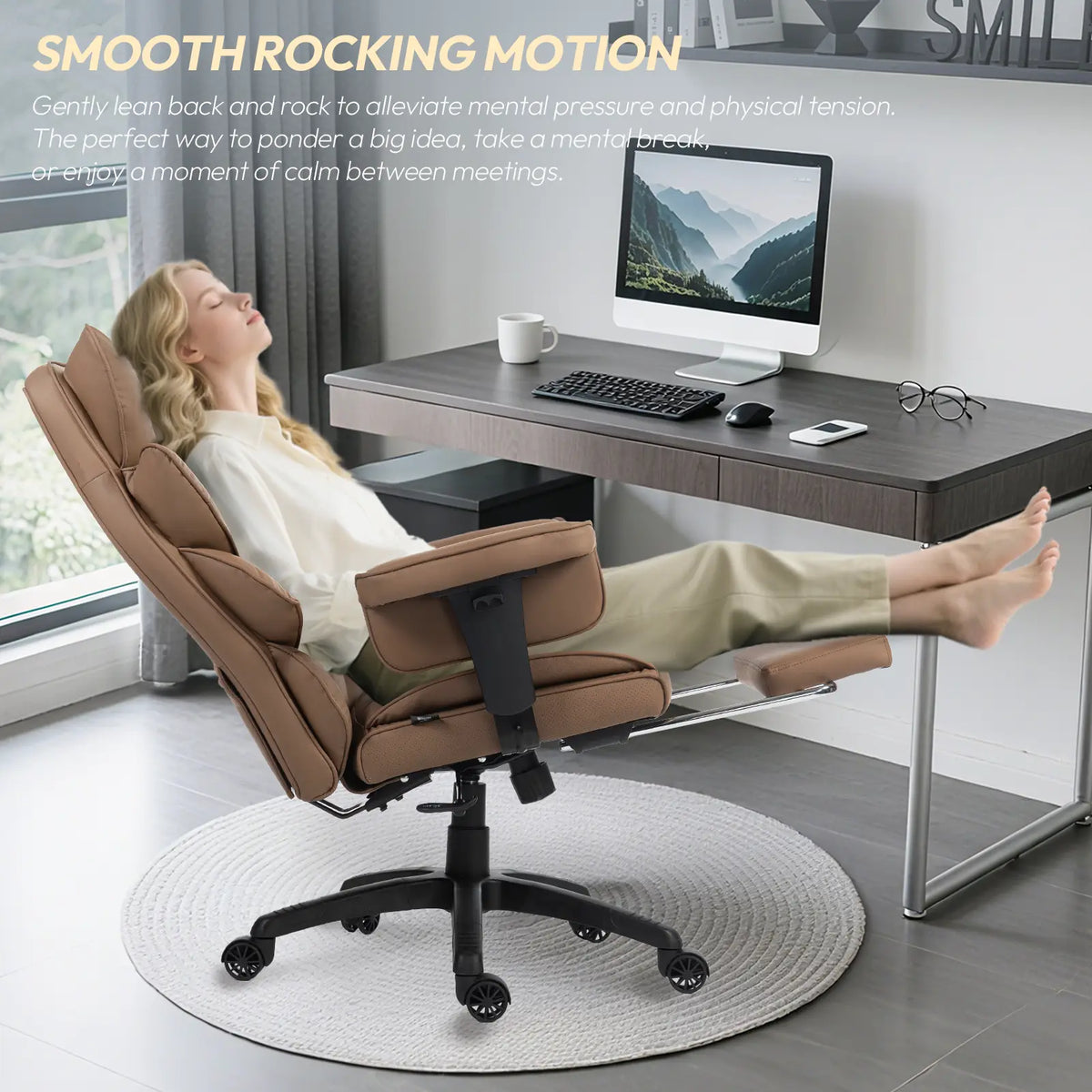 Silla ergonómica Dowinx grande y alta