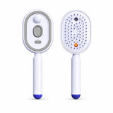 Cepillo Masajeador Eléctrico con Spray para Cabello