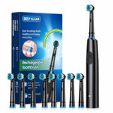 Cepillo Dental Eléctrico + 8 Cabezales