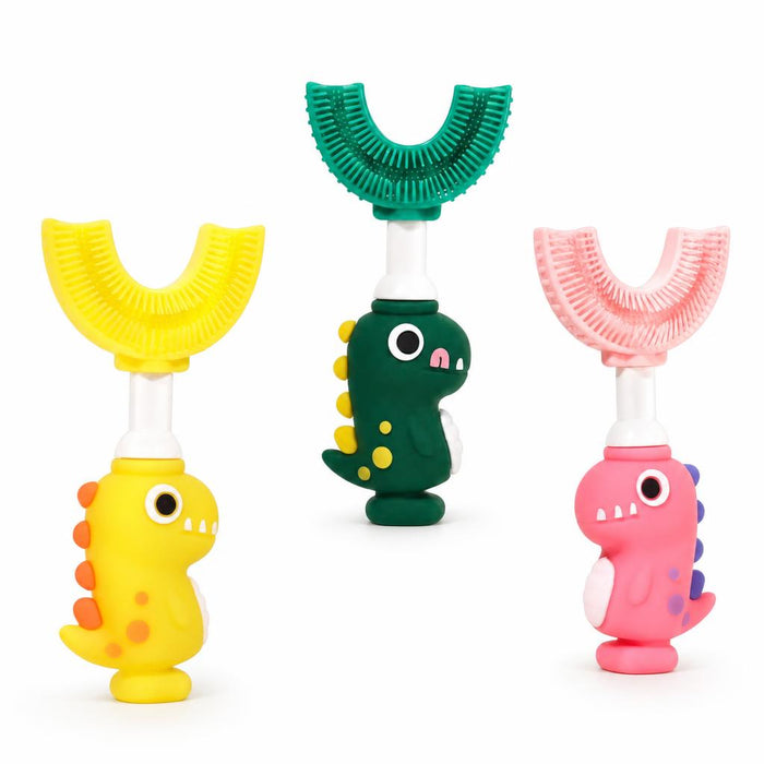 Cepillo Dental Infantil de Silicona (2-7 años)