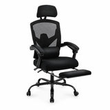 Silla Ergonómica de Oficina con Reposapiés